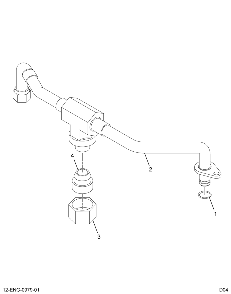 ........TUBE ASM TURBO OIL SUPPLY (6E7Z-9G440-AA)