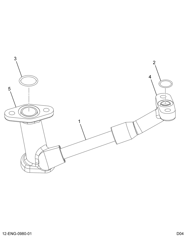 ........TUBE ASM OIL DRAIN (Intl. 1844524C91)