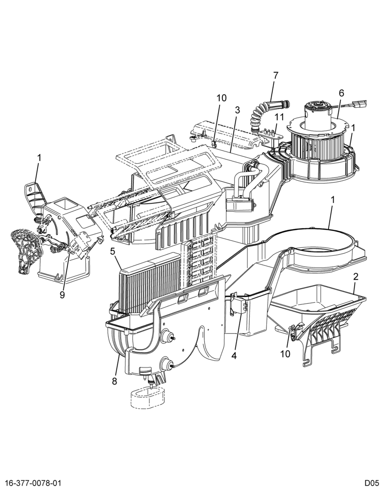 ..AIR CONDITIONER ASSY (6E7Z-19B555-AA)