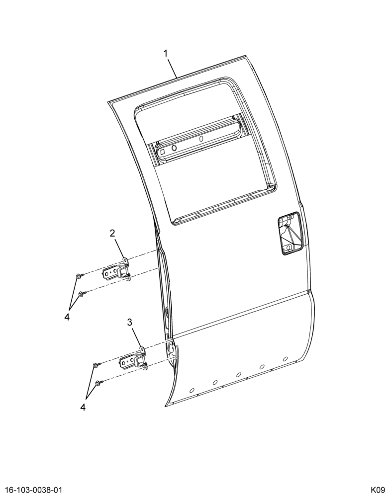 ..DOOR CAB LT  DOOR ASSY CREW CA (Intl. 3854595C91)