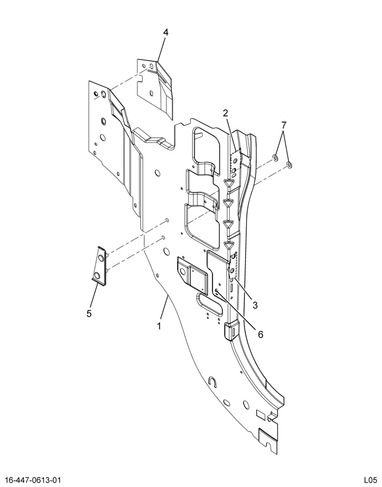 ......PANEL ASM CWL SD INR RH (9C4Z-7002038-A)