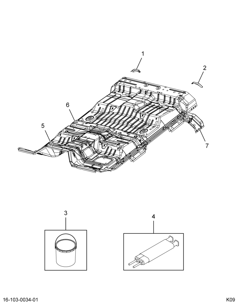 ....PANEL  ASM  FLOOR  CC (Intl. 3853030C1)