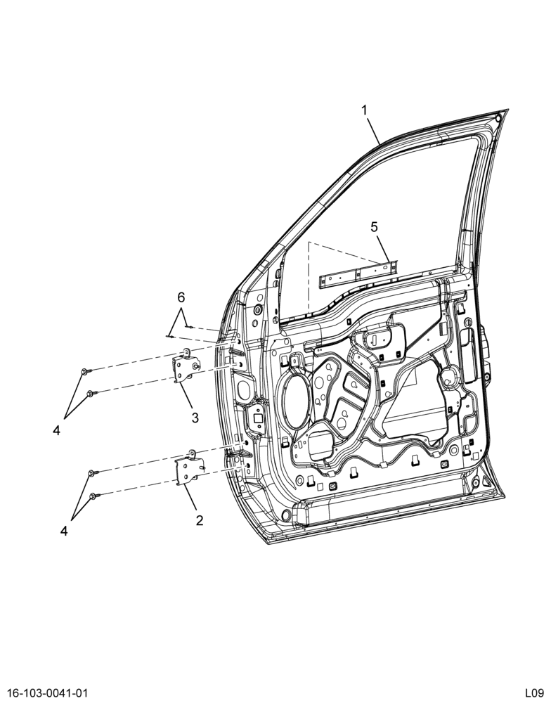 ..DOOR,CAB RT, ASSY, FRONT W/WES (Intl. 3854713C92)