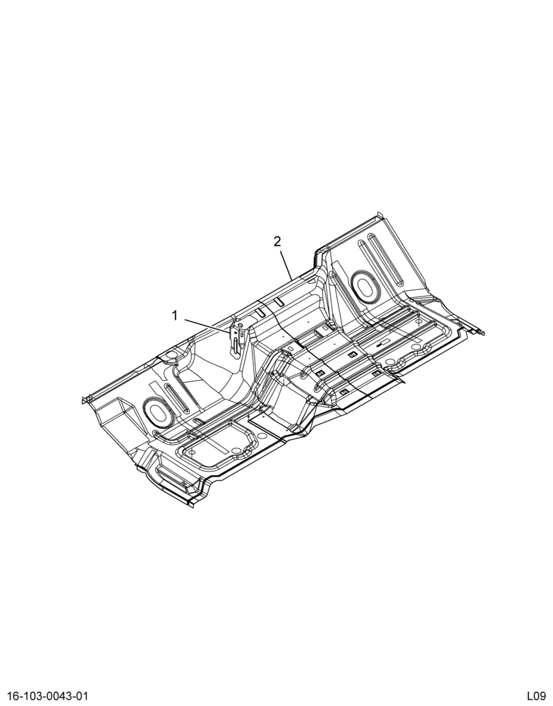 ....PANEL  FRONT FLOOR ASM (BC4Z-7011135-B)