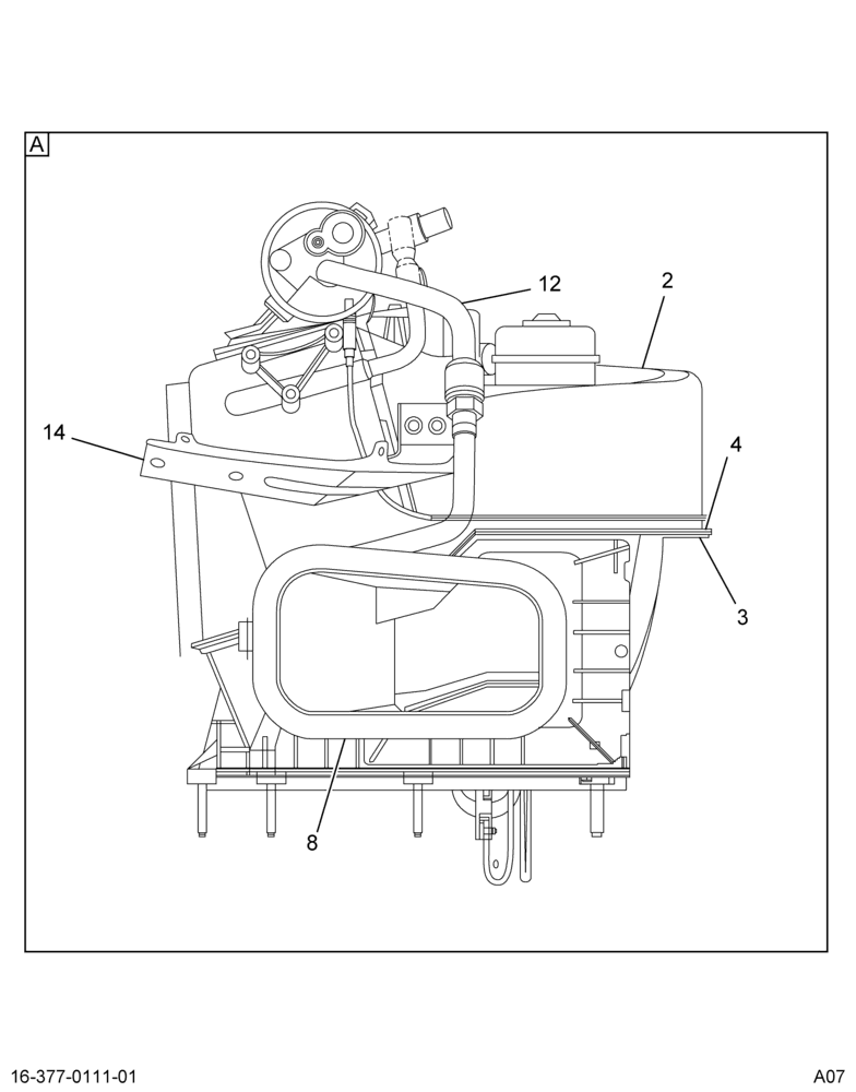 Схема установки 1C3Z-19C897-AA