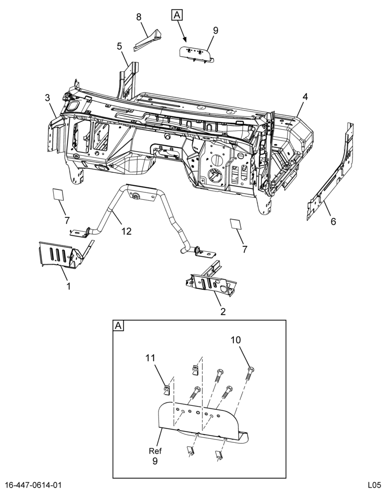 ..UNDERBODY,ASM CAB HYD BRK (Intl. 3609053C91)