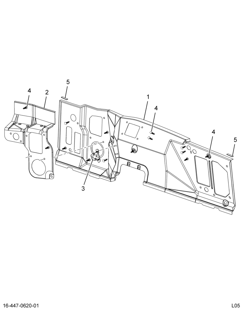 ......PANEL ASM DASH AIR BRK (8C4Z-7001610-DA)