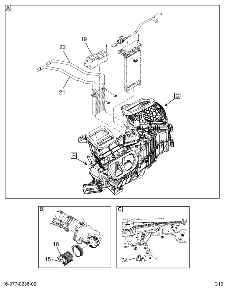 ..AIR CONDITIONER,ASSY , MODULE (Intl. 6013719C6) 2/2