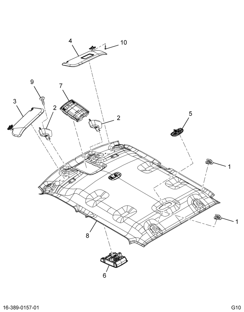 ..PANEL  ASSY-HLNR DUAL CSL W/DO (Intl. 3855844C91)