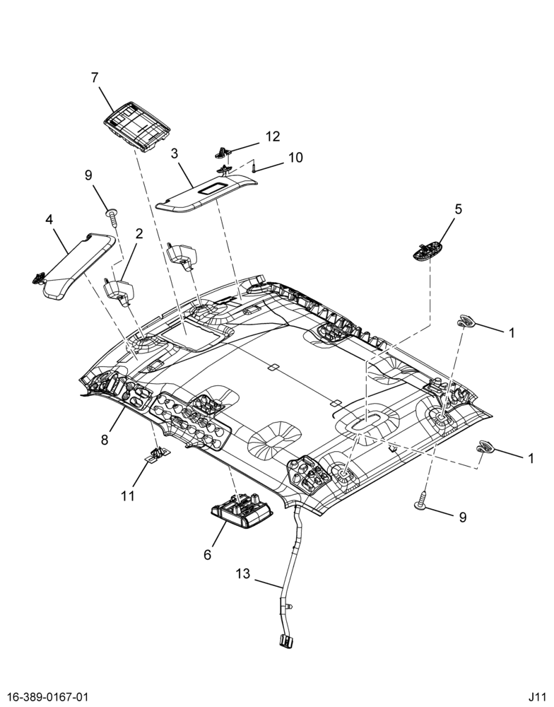 ..PANEL  ASSY-HLNR DUAL CSL W/DO (Intl. 6019429C91)