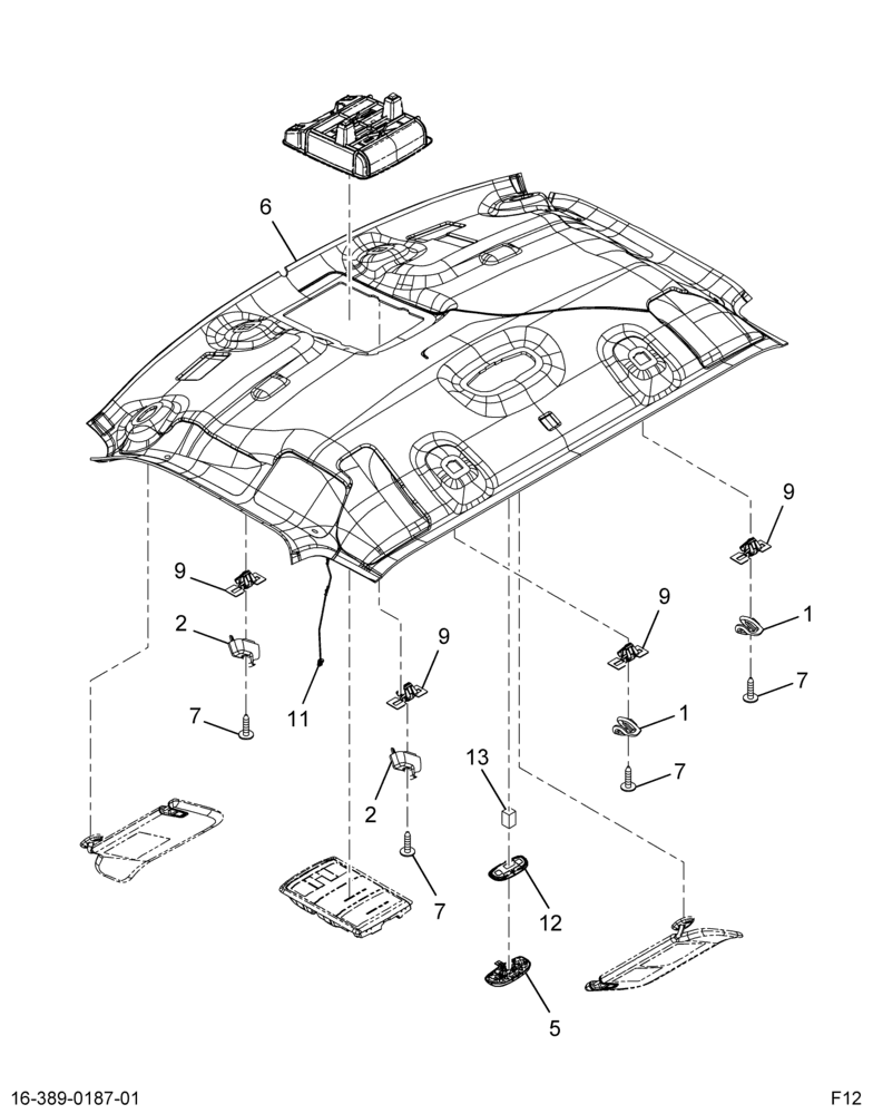 ..PANEL , ASSY-HLNR DOME & GAGE (Intl. 3730361C92)