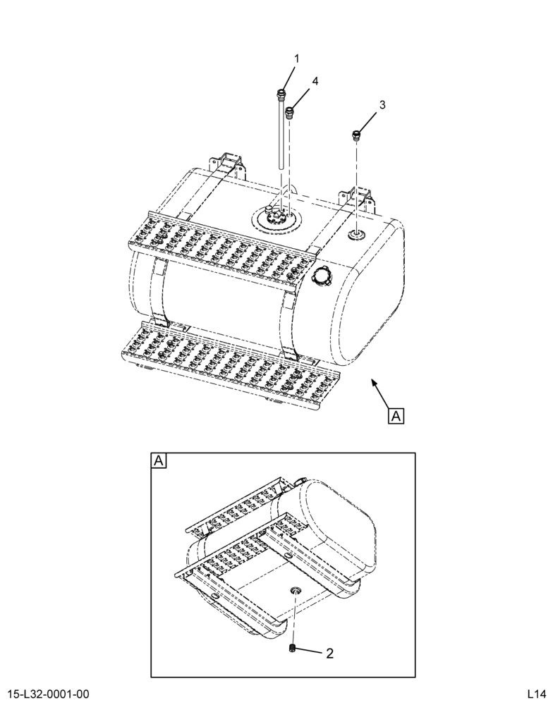 ..TUBE FUEL TANK INLET OR OUTLET (Eng. 4C4O-9D308-BA)