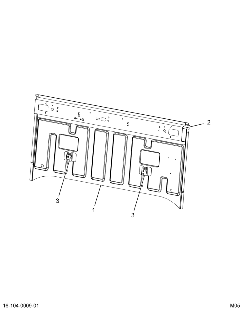 ..PANEL BCK WLDD SUPER CAB (BC4Z-7040300-A)