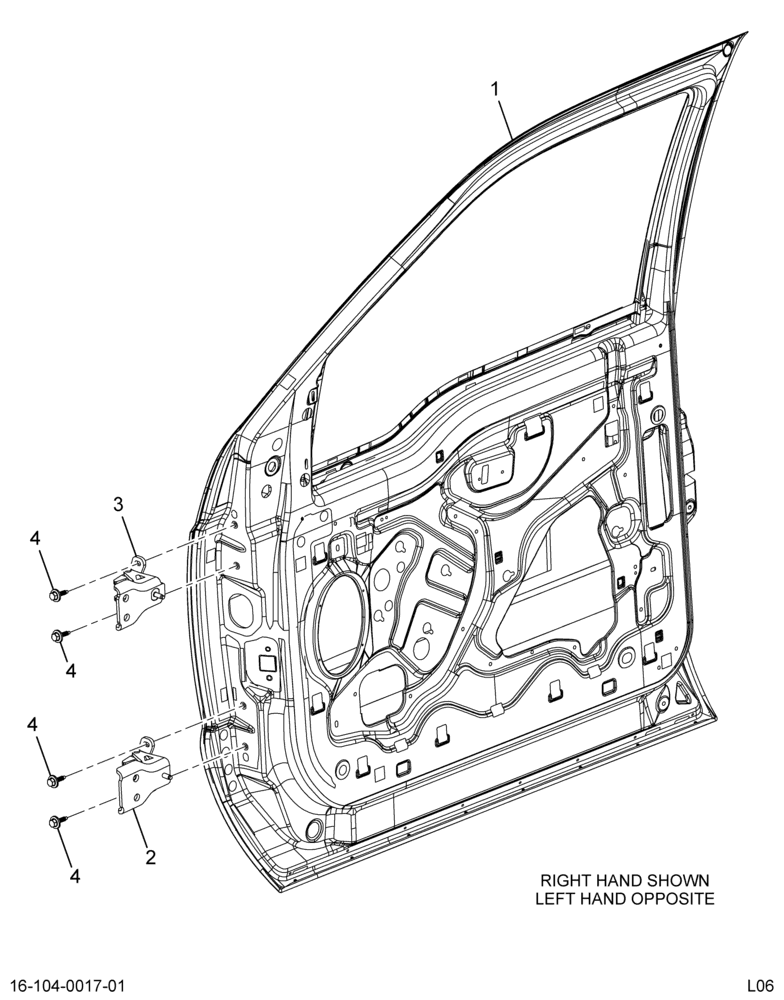 ..DOOR,CAB RT FRT W/TLSCPC MIR (Intl. 3801664C94)