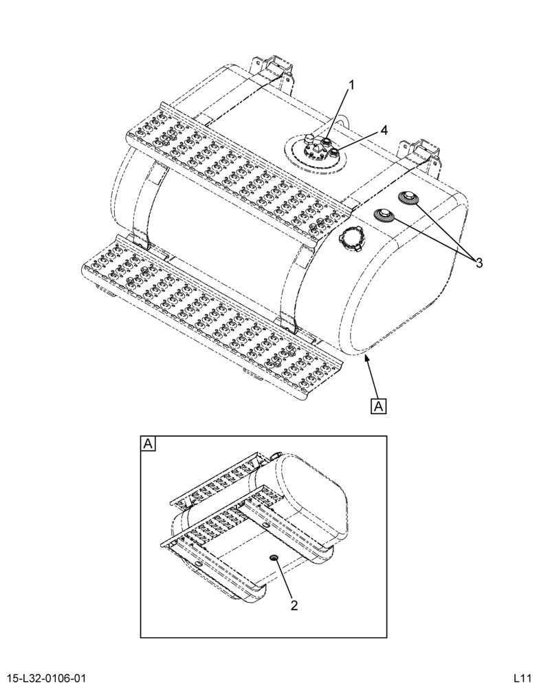 ..FUEL TANK DRAW TUBE FITTING (Intl. 3737514F91)