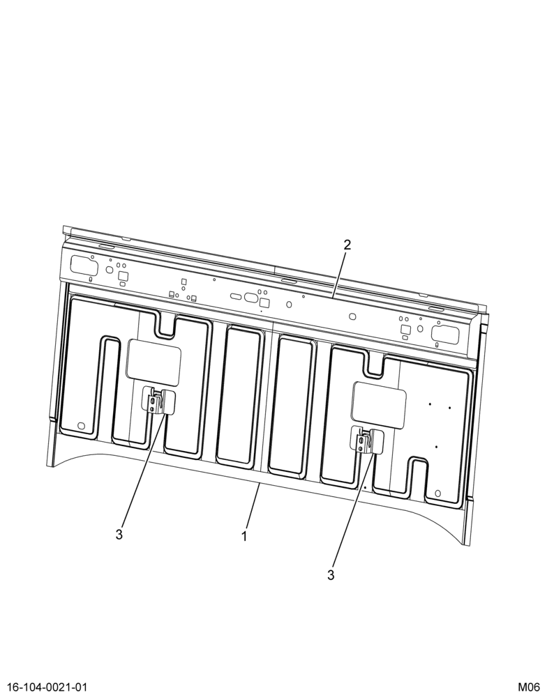 ..PANEL CAB BACK ASSY WELD SUPE (BC4Z-7040300-A)