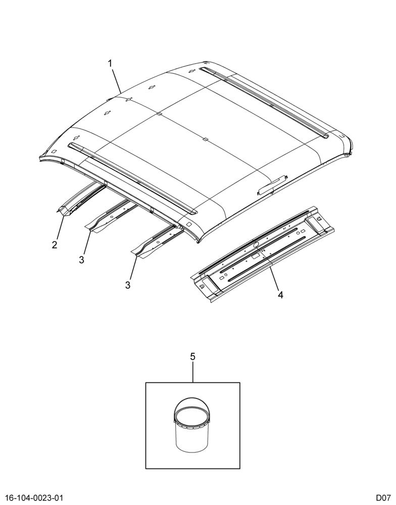 ..PANEL  ROOF ASSY  SUPER CAB (8C4Z-7150202-BA)