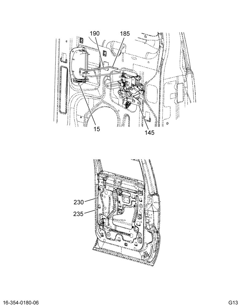Схема установки Eng. YC35-26264A81-AAW