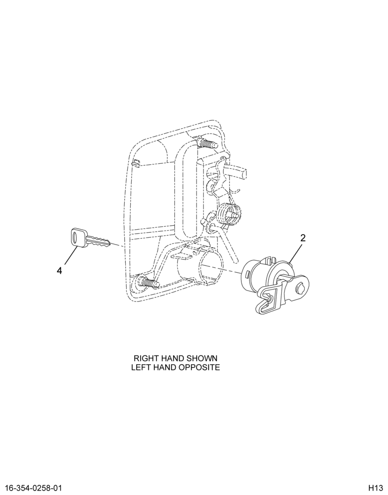 ..KIT DOOR LOCK & IGN SW (5C4Z-7022050-AA)