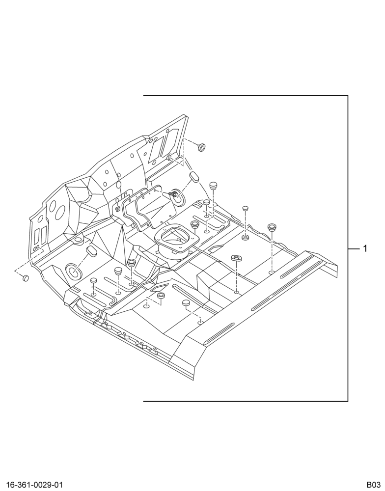 ..UNDERBODY,ASM SUPER CAB W/AIR (Intl. 3588034C96)
