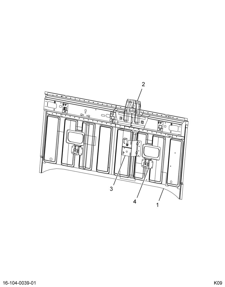 ..PANEL  CAB BACK ASSY WELD SUPE (BC4Z-7040300-A)