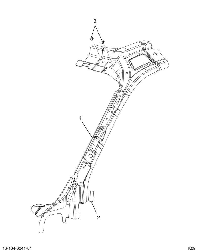 ....REINFORCEMENT  ASM  FRT BDY A (Intl. 3852438C1)