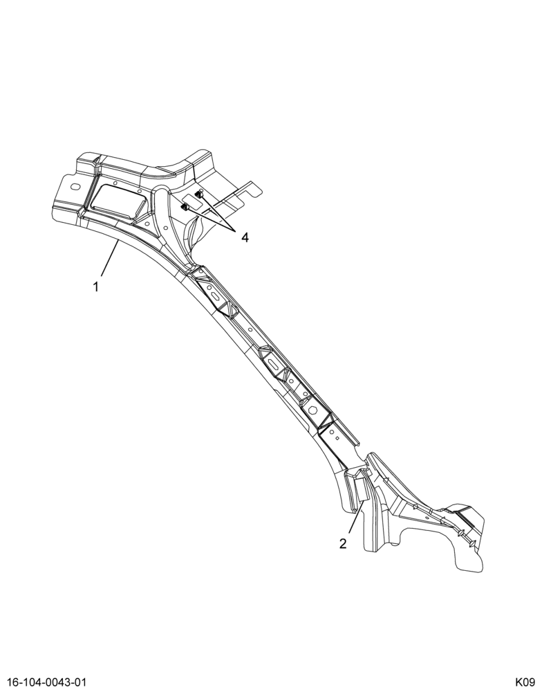 ....REINFORCEMENT, ASM, FRT BDY A (Intl. 3852439C1)
