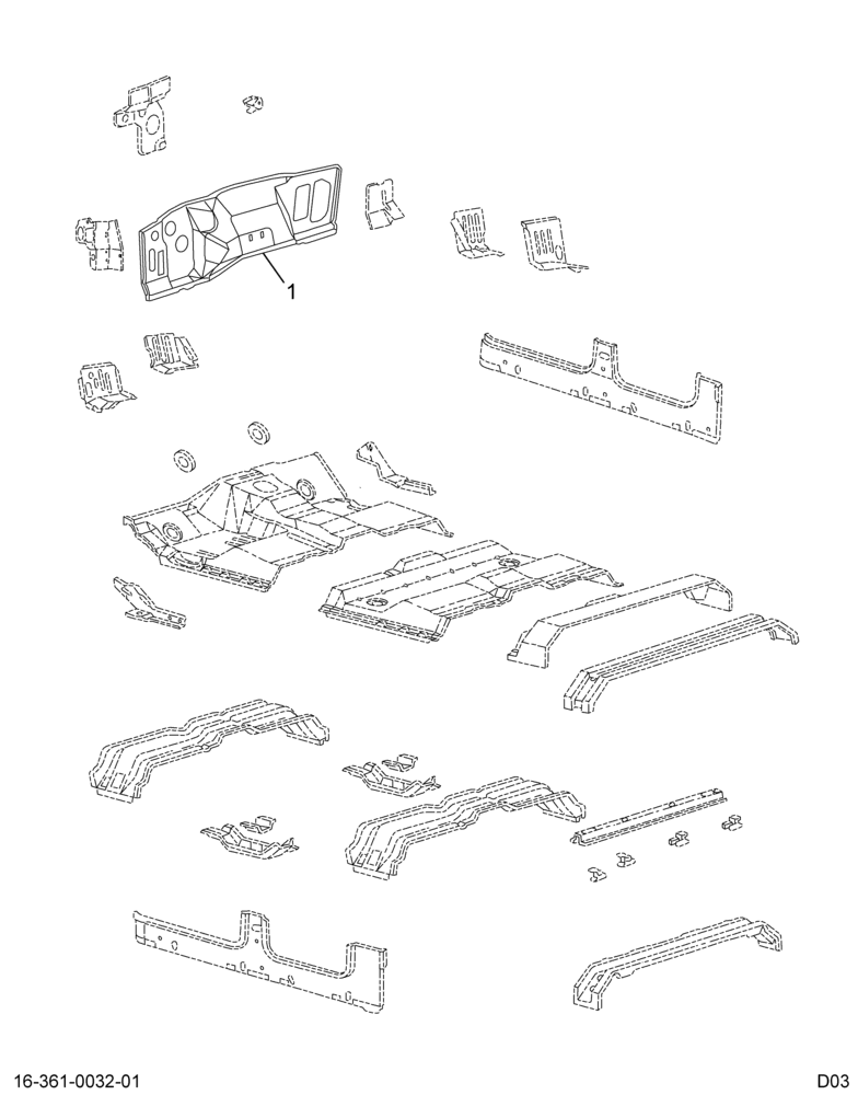 ..........PANEL DASH (4C4Z-7001610-AA)