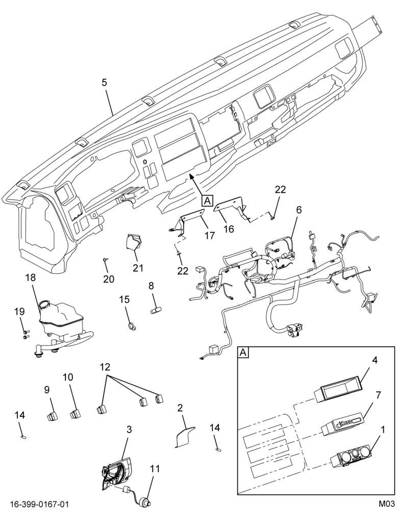 ..MODULE,INSTR PNL W/AC,CASS RAD (Intl. 3588437C92)