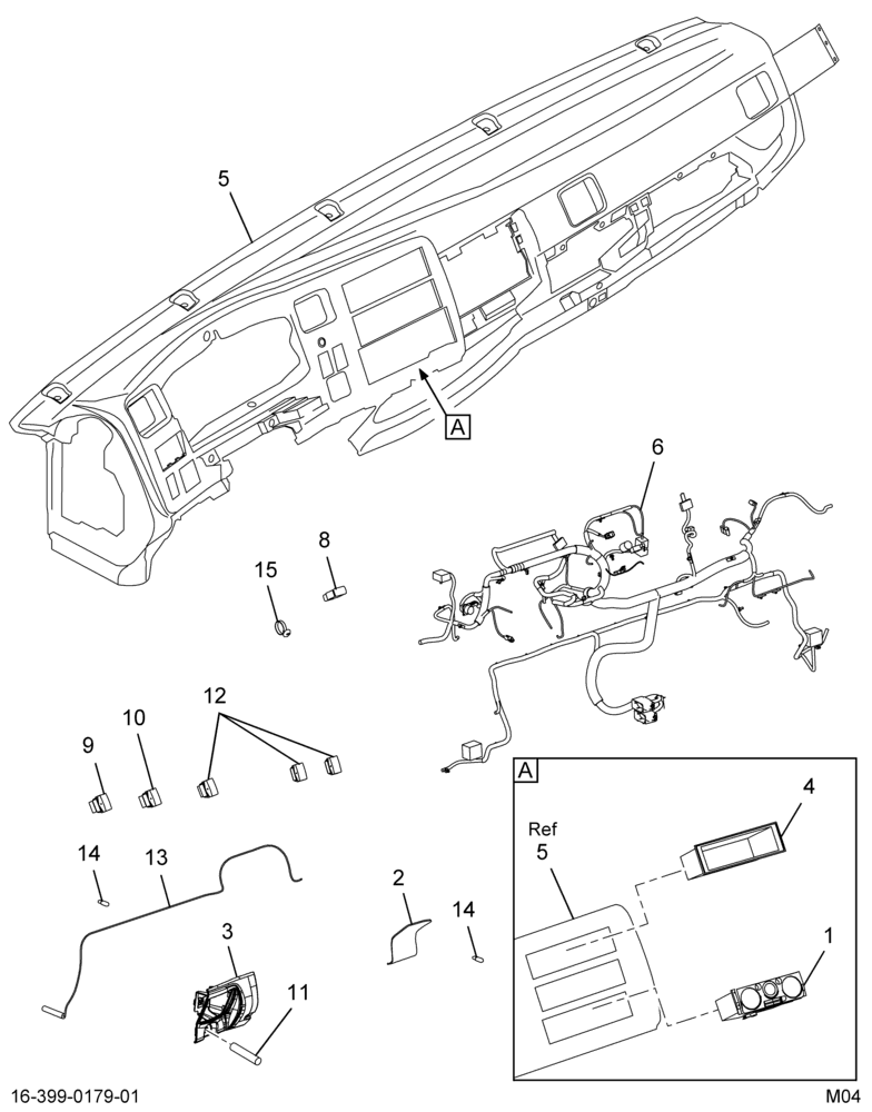 ..INSTR PANEL W/HTR N/RADIO (Eng. 6E7O-20044L00-AB)