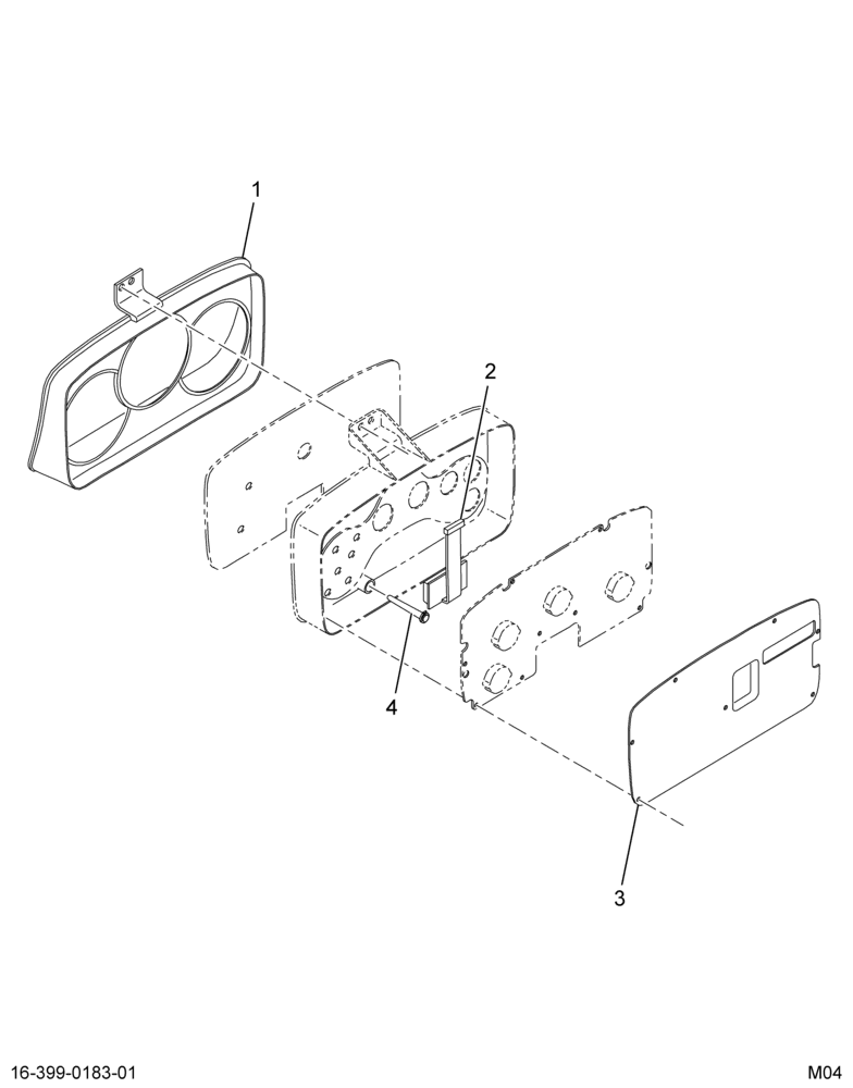 ..CLUSTER INSTRUMENT LCF ENGLISH (6E7Z-10849-BA)