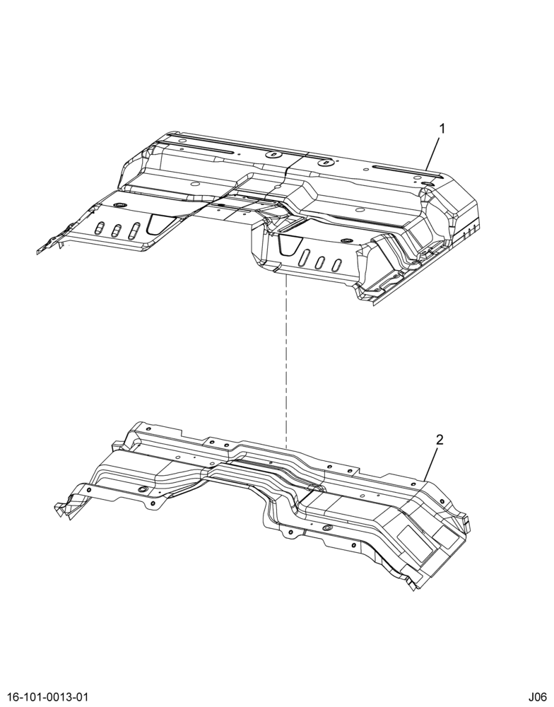 ......PANEL ASM REAR FLOOR WELDED (Intl. 3608173C2)