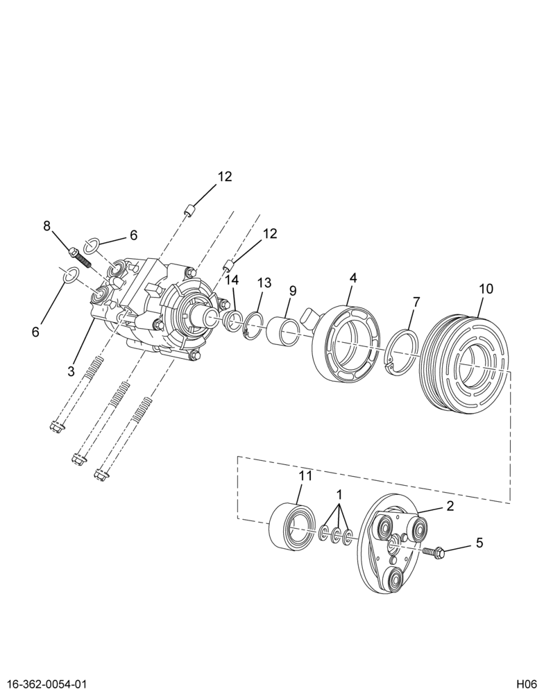 ..COMPRESSOR AIR COND (5C7Z-19703-A)
