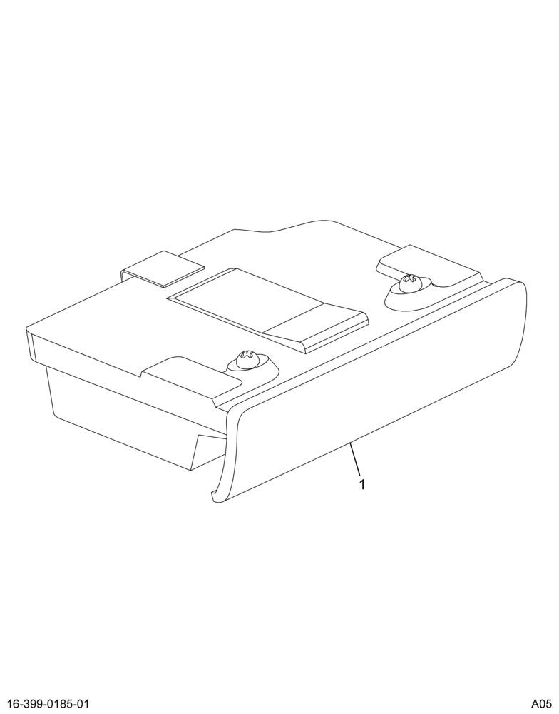 ......TRAY ASH ASM (6E7Z-2004810-AA)