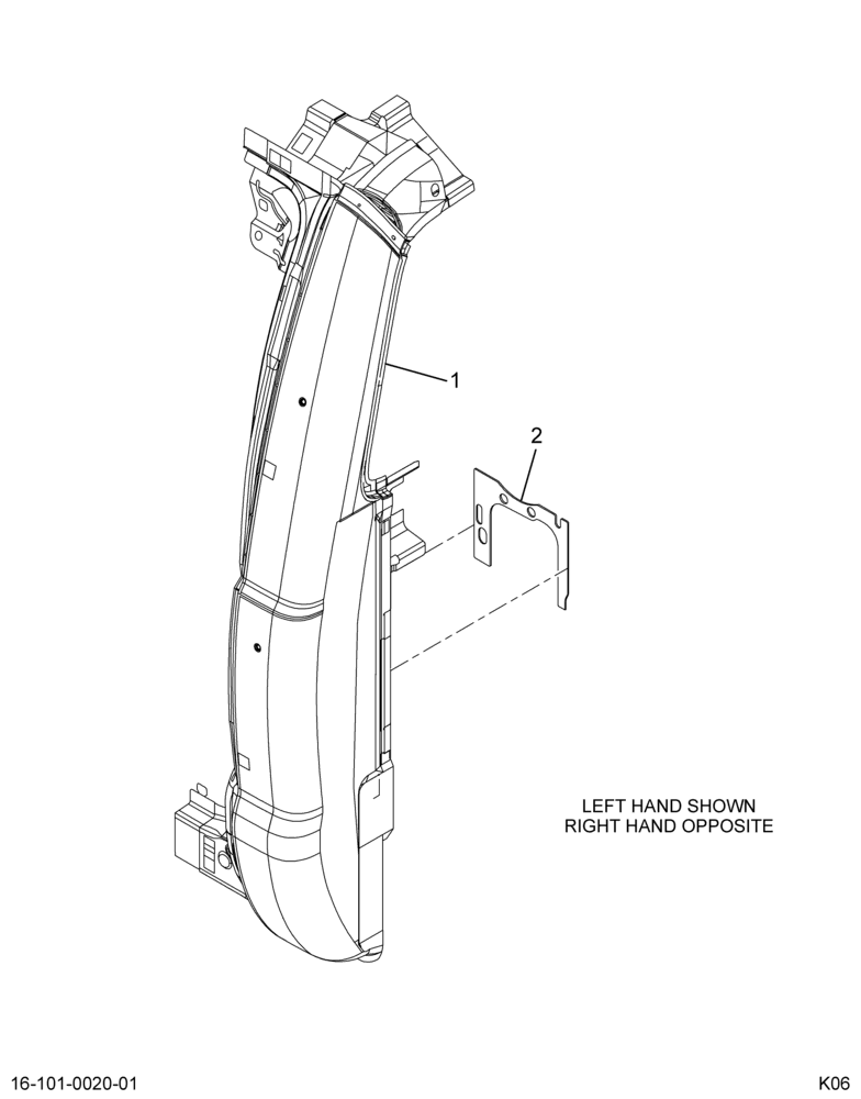 ....PILLAR,RR CRNR,W/RENFORCMNT LH (8C4Z-70280A59-BD)