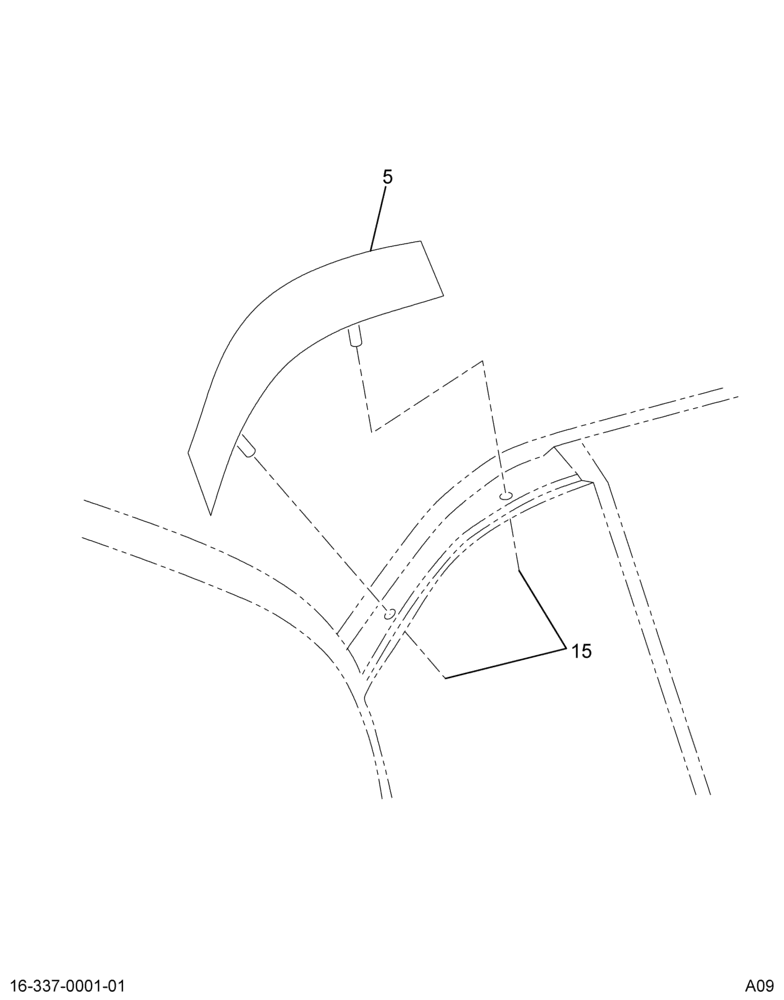 EXT TRIM MOULDING; ROOF