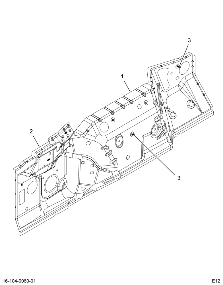 ....PANEL, DASH ASM COMP (Eng. BC4O-7001605-CA)