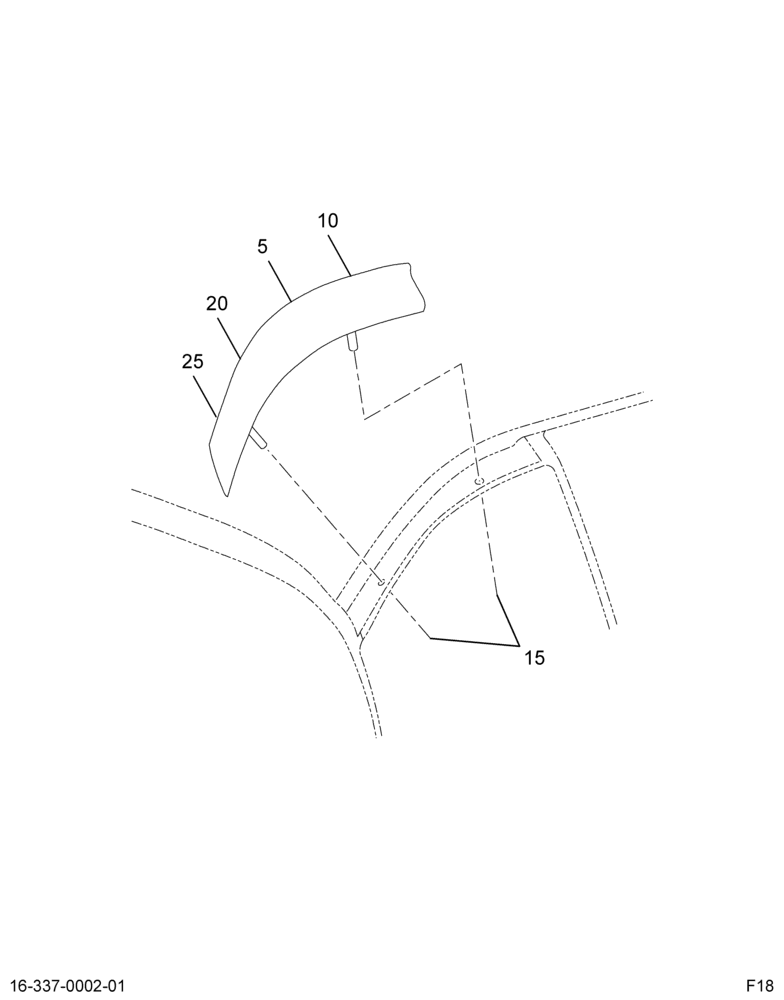 EXT TRIM MOULDING; ROOF