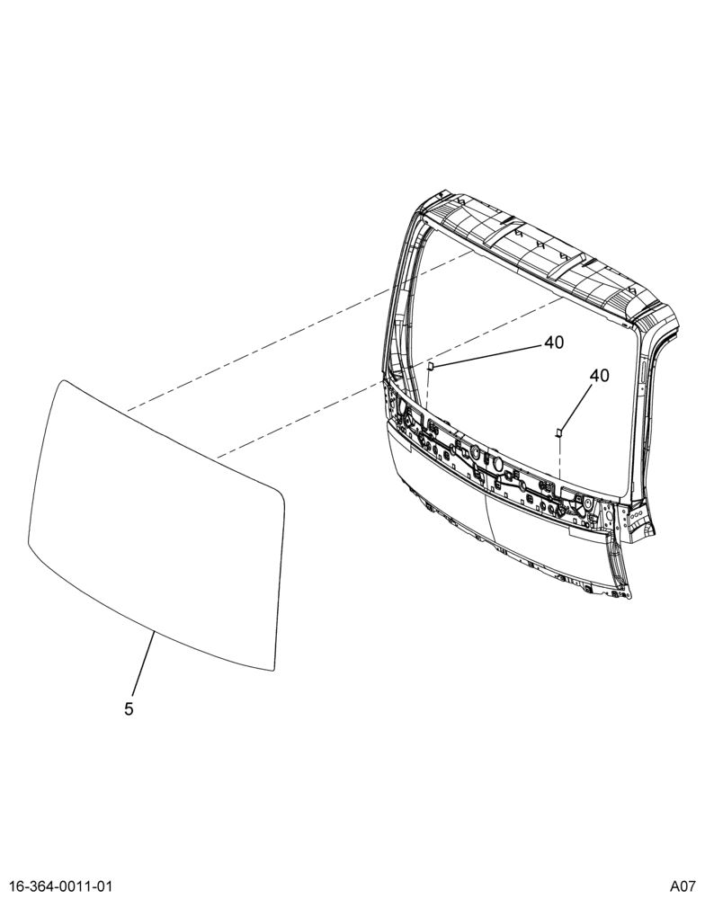 WINDSHIELD INSTL