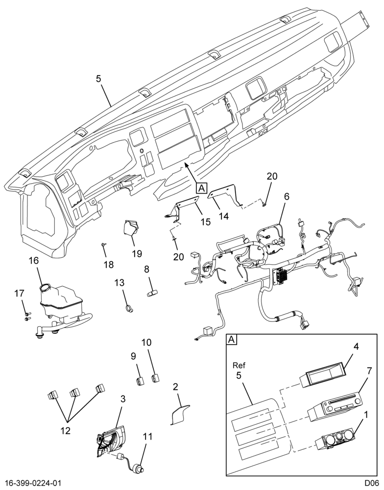 ..MODULE,INSTR PNL-HTR & CD RADI (Intl. 3671711C94)