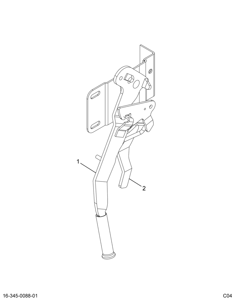 ....LATCH, CAB LOCK ASM (Intl. 3585848C1)