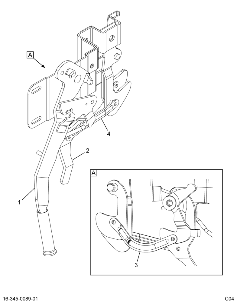 ..LATCH CAB LOCK ASSY (6E7Z-5A377-C1)