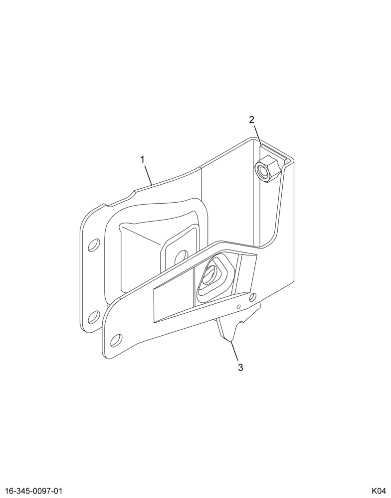 ....LATCH, CAB LOCK OUTER SUPPORT ASM (Intl. 3596304C1)