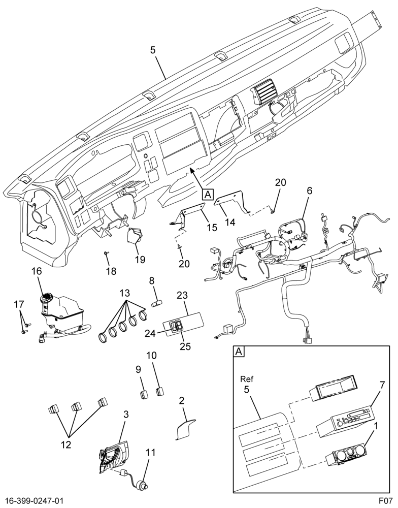..MODULE, INSTRUMENT PANEL W/AC, (Intl. 3625164C94)