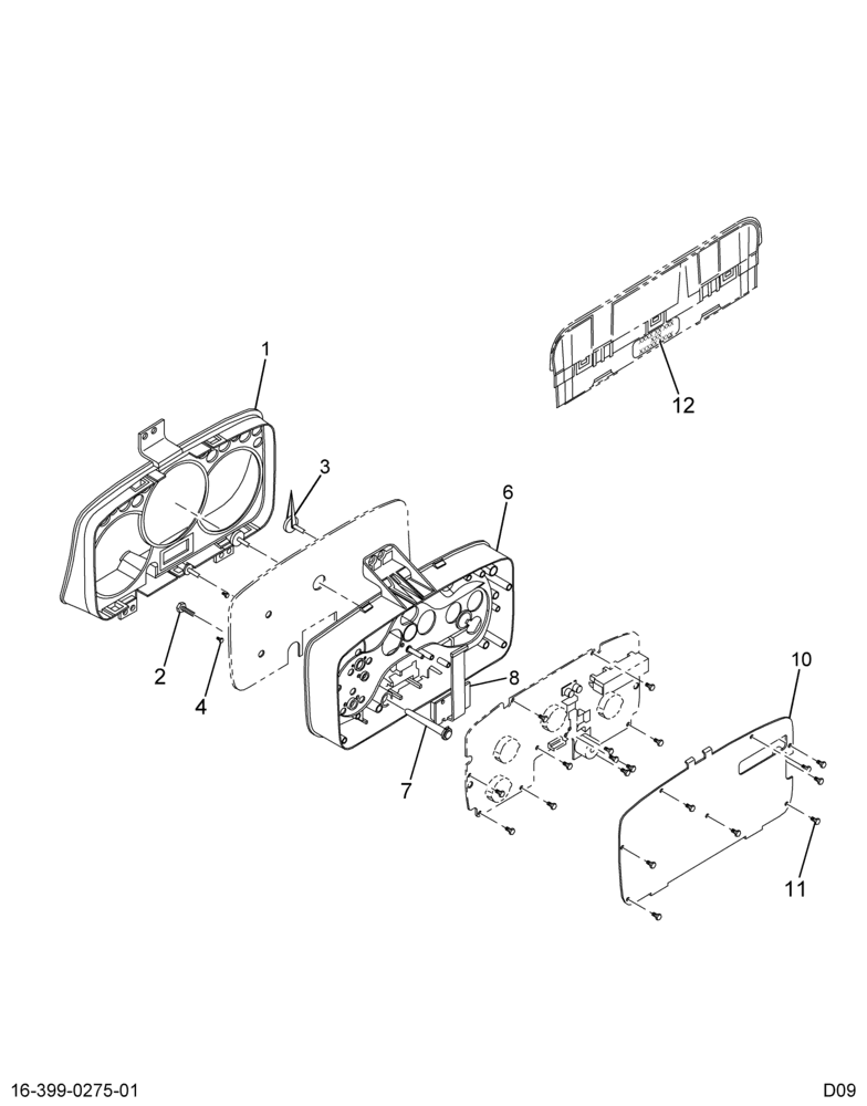 ..CLUSTER,INSTRUMENT,IP,ENGLISH (8E7Z-10849-AA)