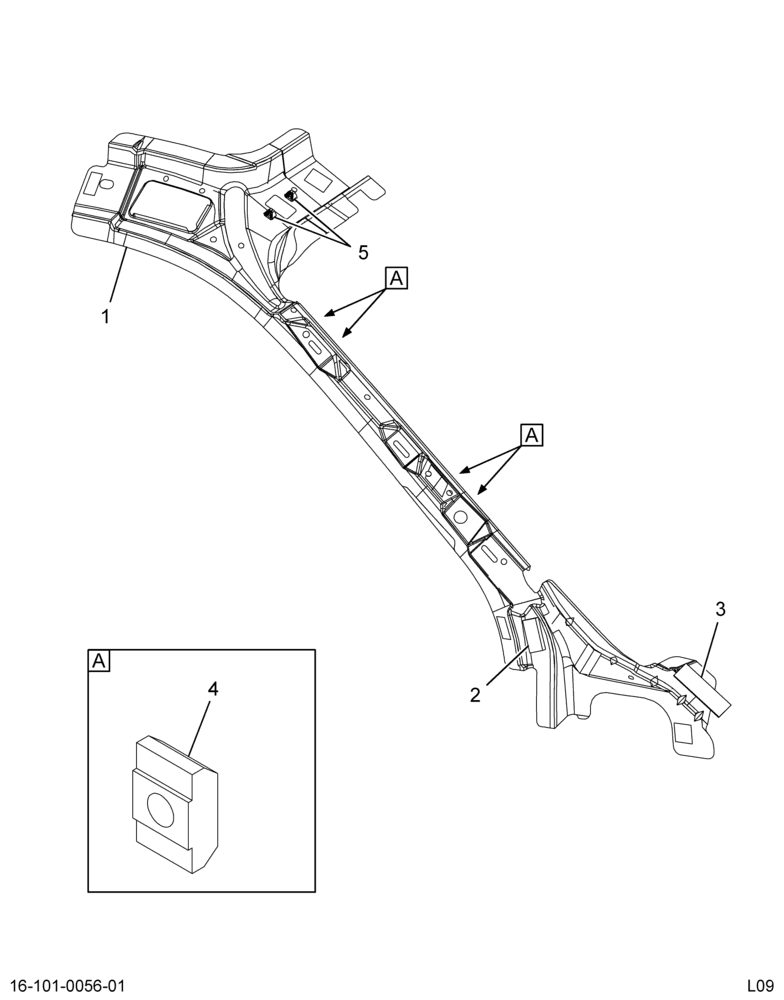 ....REINFORCEMENT, ASM, FRT BDY A (8C4Z-7002524-AA)