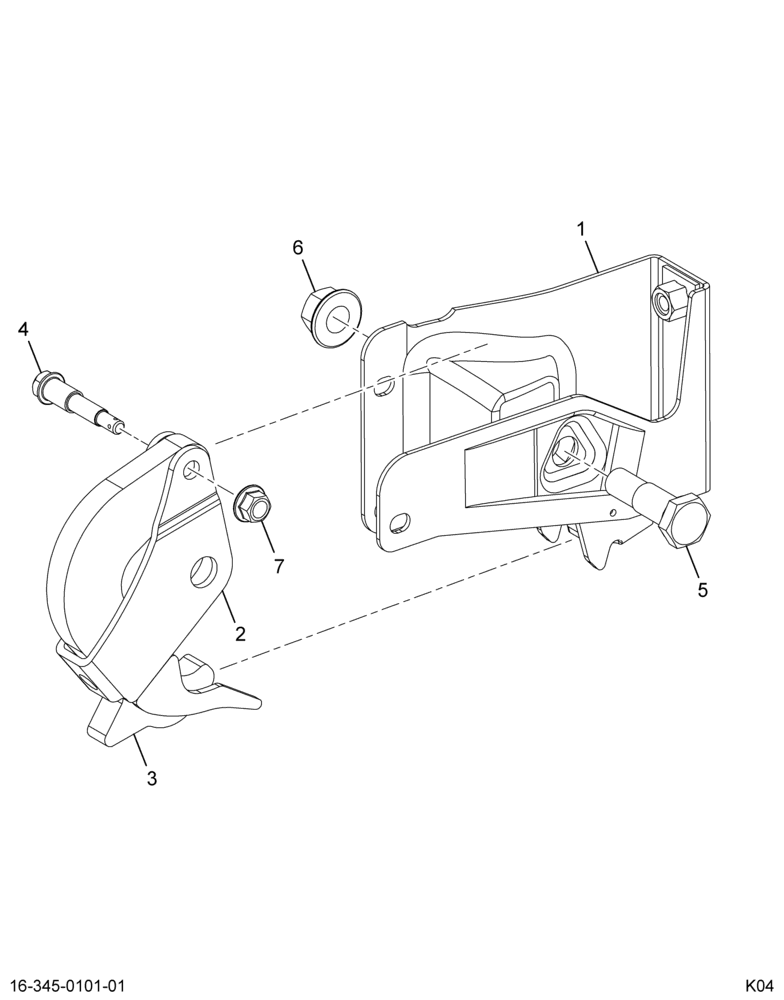 ..LATCH ASSY CAB LOCK W/EXT HOOK (6E7Z-5L382-BA)