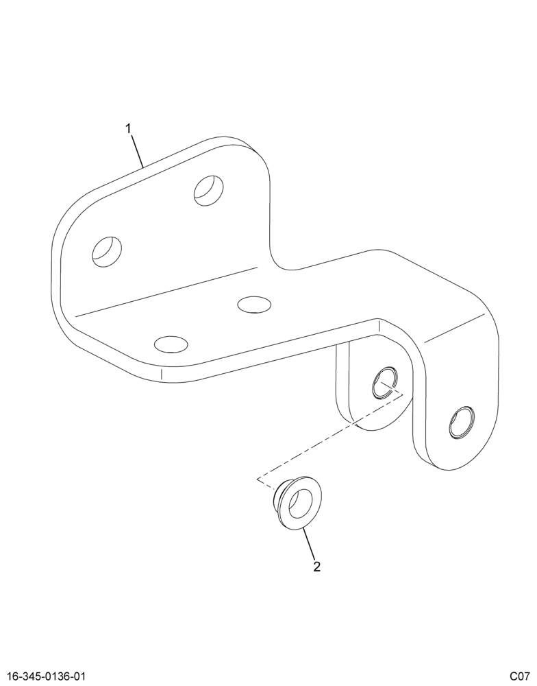 ..STOP CAB PROP CABSD W/BUSHINGS (7E7Z-5C380-AA)