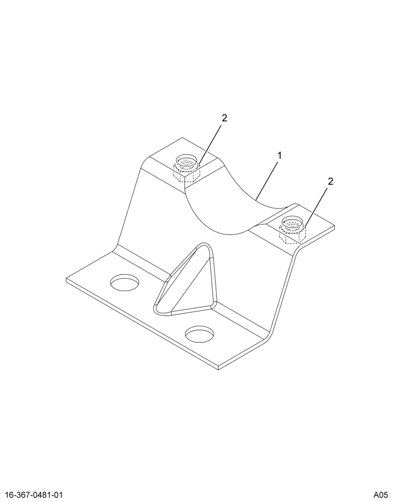 ..BRACKET AIR COND FILTER RECEIV (6E7Z-19D607-AA)