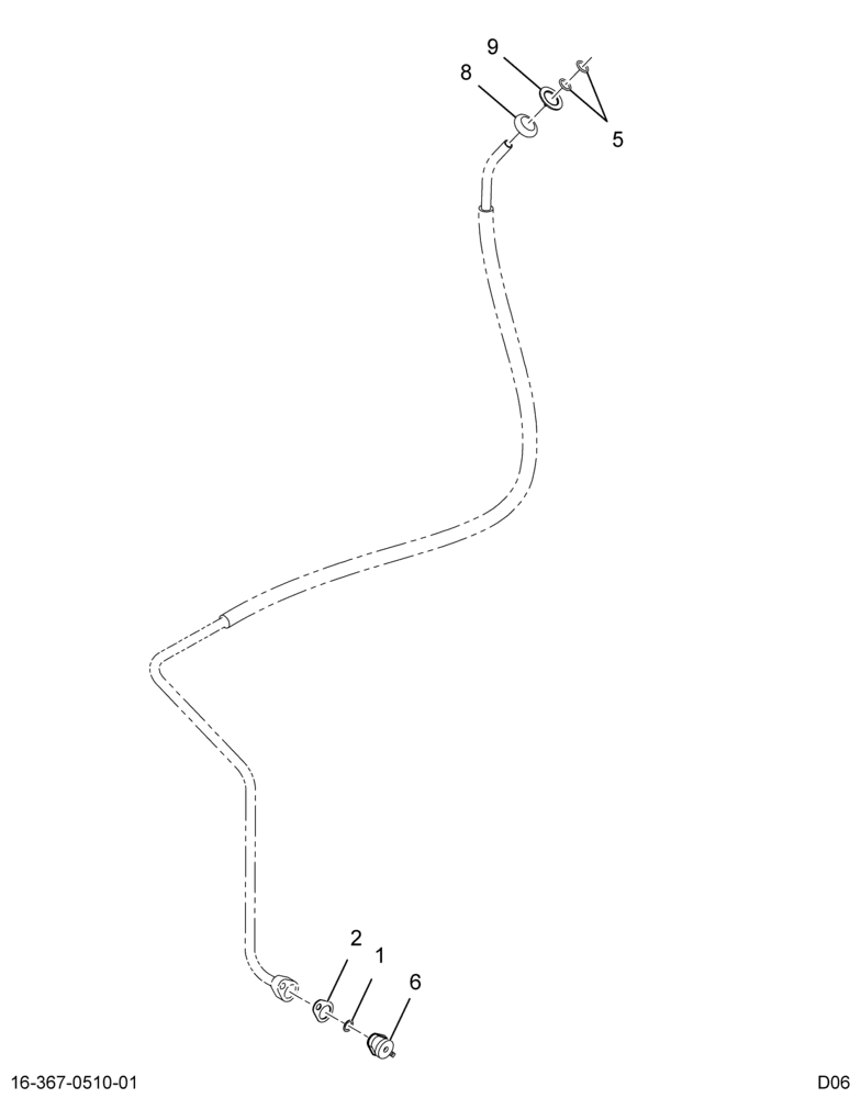 ..HOSE ASSY COND TO EVAP (8C4Z-19835-AA)